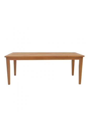 Τραπέζι Mady pakoworld teak ξύλο σε φυσική απόχρωση 200x100x75εκ
