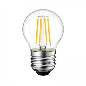 Λαμπτήρας LED G45 Bulb pakoworld 4W 3000K E27 clear