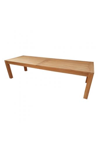 Τραπέζι Pablo pakoworld teak ξύλο σε φυσική απόχρωση 240x100x76εκ