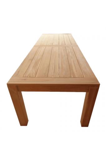 Τραπέζι Pablo pakoworld teak ξύλο σε φυσική απόχρωση 300x100x76εκ