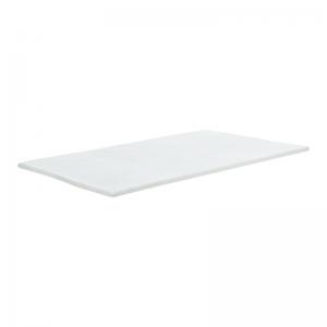 Ανώστρωμα Casmeriane pakoworld roll pack λευκό ύφασμα-memory foam 160x200x5εκ