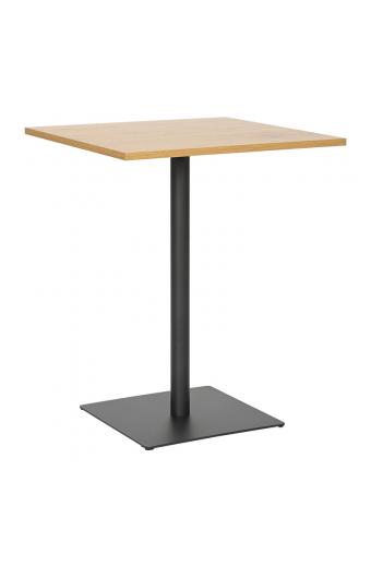 Τραπέζι Nerobian pakoworld mdf σε sonoma απόχρωση 60x60x75εκ