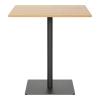 Τραπέζι Nerobian pakoworld mdf σε sonoma απόχρωση 70x70x75εκ