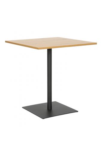 Τραπέζι Nerobian pakoworld mdf σε sonoma απόχρωση 70x70x75εκ