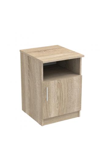 Κομοδίνο Galdi pakoworld σε sonoma απόχρωση 40x45x60εκ