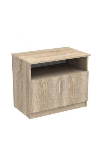 Ντουλάπι χαμηλό Galdow pakoworld σε sonoma απόχρωση 80x45x60εκ