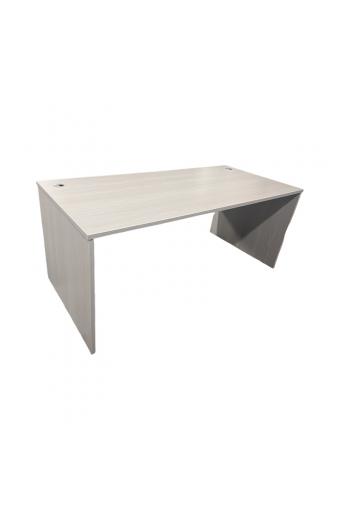 Γραφείο εργασίας Armadi pakoworld σε sonoma-λευκή απόχρωση 140x70x75εκ
