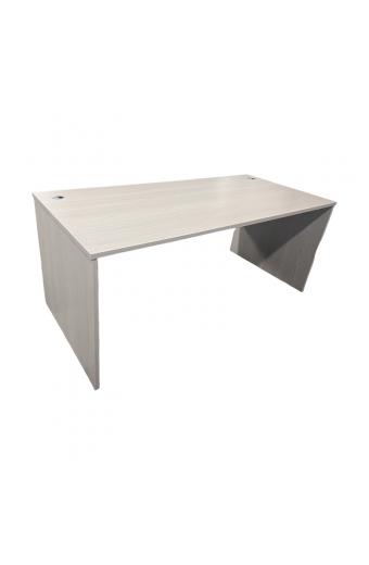 Γραφείο εργασίας Armadi pakoworld σε sonoma-λευκή απόχρωση 160x80x75εκ