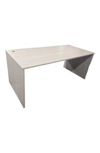 Γραφείο εργασίας Armadi pakoworld σε sonoma-λευκή απόχρωση 180x80x75εκ