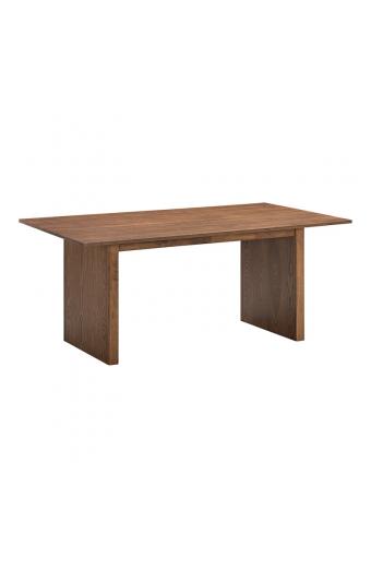 Τραπέζι Eleganza pakoworld mdf σε καρυδί απόχρωση 180x99x75.8εκ