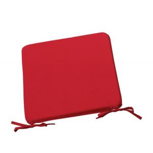 CHAIR Μαξιλάρι Καθίσματος Κόκκινο - 42x42x3cm