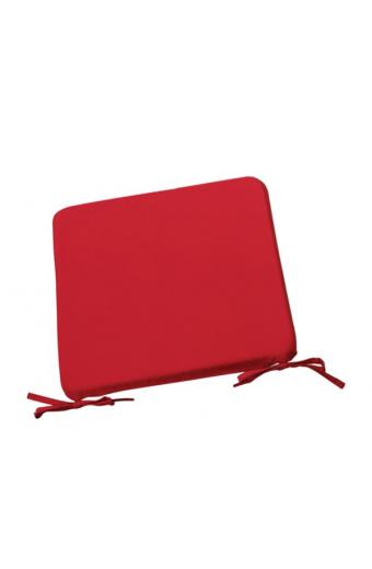 CHAIR Μαξιλάρι Καθίσματος Κόκκινο - 42x42x3cm