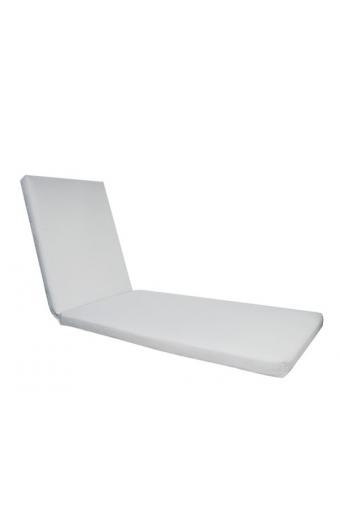 SUNLOUNGER Μαξιλάρι Ξαπλώστρας Άσπρο PVC - Velcro