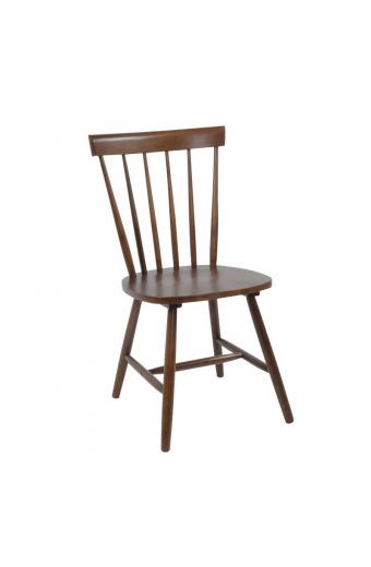 SALOON Καρέκλα Καρυδί - 49x54x89cm