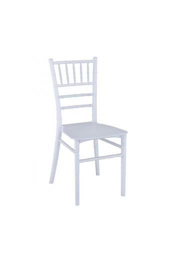 ILONA PP Καρέκλα Εστίασης Catering Στοιβαζόμενη PP-UV Άσπρο