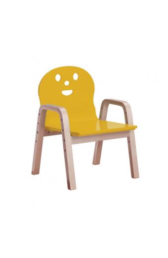 KID-FUN Παιδική Πολυθρόνα Σημύδα / Κίτρινο