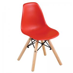 ART Wood Kid Καρέκλα Ξύλο - PP Κόκκινο