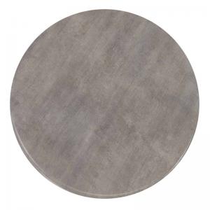 Contract Sliq Normal Επιφάνεια Τραπεζιού τ.Werzalit, Απόχρωση Cement - Φ60cm/16mm