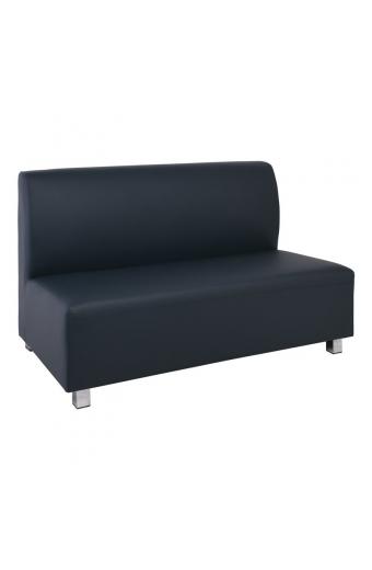 BANDY 2Θέσιος Καναπές Pu Γκρι - 130x71x88cm