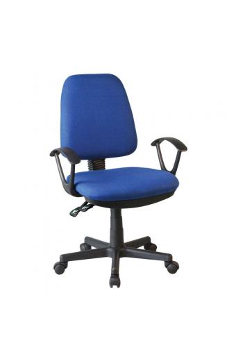 BF503 Πολυθρόνα Γραφείου Ύφασμα Μπλε