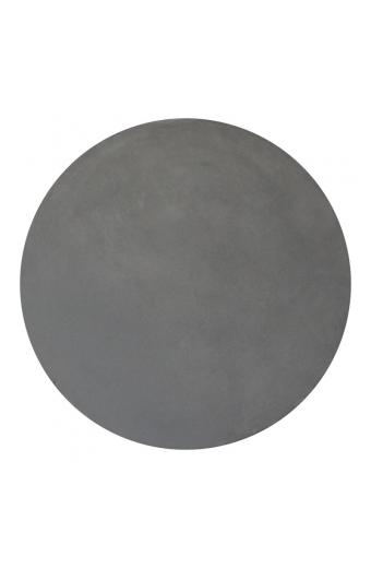 CONCRETE Επιφάνεια Τραπεζιού Cement Grey - Φ60cm (Τελείωμα 2,5cm)