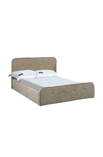 ACCORD Duo Κρεβάτι Μονό με Χώρο Αποθήκευσης, για Στρώμα 90x190cm, Ύφασμα Μπεζ
