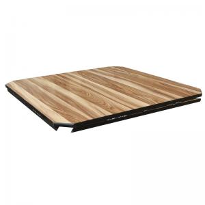 TOPAL Επιφάνεια Wood Deco - 90x90 (Φ116) cm