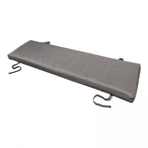 CONCRETE Μαξιλάρι Πάγκου Γκρι Ύφασμα Water Repellent - 40,5x150,5x8cm