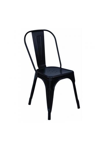RELIX Καρέκλα, Μέταλλο Βαφή Μαύρo