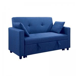 IMOLA Καναπές - Κρεβάτι Σαλονιού - Καθιστικού 2Θέσιος Ύφασμα Μπλε