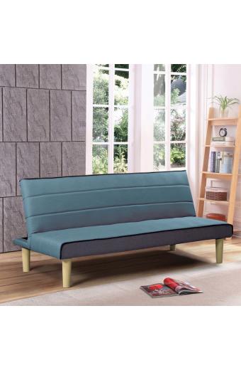 BIZ Καναπές - Κρεβάτι Σαλονιού Καθιστικού, Ύφασμα Ανοιχτό Μπλε
