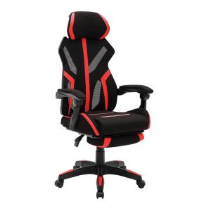 BF9000 Πολυθρόνα Gaming Relax Mesh - Ύφασμα Μαύρο - Κόκκινο