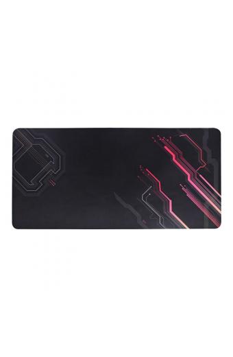 GAMING Mouse Pad 100x50cm Μαύρο/Κόκκινο