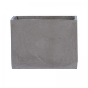 FLOWER POT-2 Cement Grey 70x40x50cm