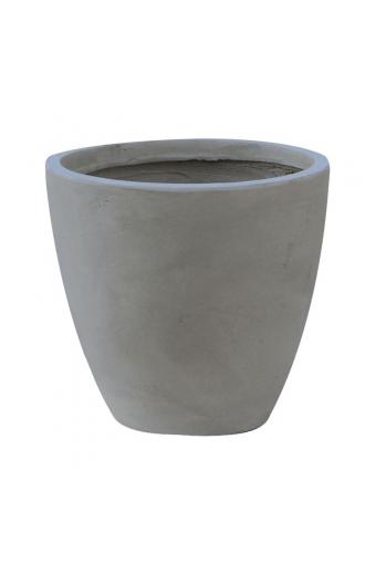 FLOWER POT-3 Cement Grey Φ53x47cm - Φ53x47cm