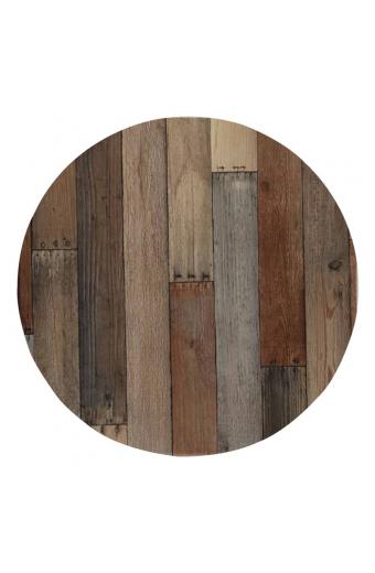 Contract Sliq Smooth Supreme Επιφάνεια Τραπεζιού τ.Werzalit Απόχρωση Apple Crates - Φ60cm/16mm