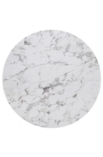 HPL (High Pressure Laminated) Επιφάνεια Τραπεζιού Απόχρωση Marble - Φ70cm/12mm