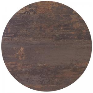 HPL (High Pressure Laminated) Επιφάνεια Τραπεζιού Απόχρωση Walnut Vintage