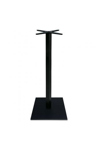 PRATO-W Βάση Τραπεζιού BAR 45x45cm H.108cm Μέταλλο Βαφή Μαύρο / 13,00Kg - 45x45 H.108cm