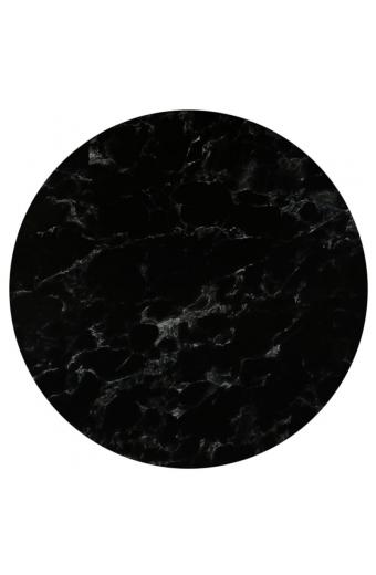 HPL (High Pressure Laminated) Επιφάνεια Τραπεζιού Απόχρωση Black Marble, Εξωτερικού χώρου