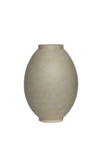 VASE-2 Βάζο Cement, Απόχρωση Beige Φ40x55cm