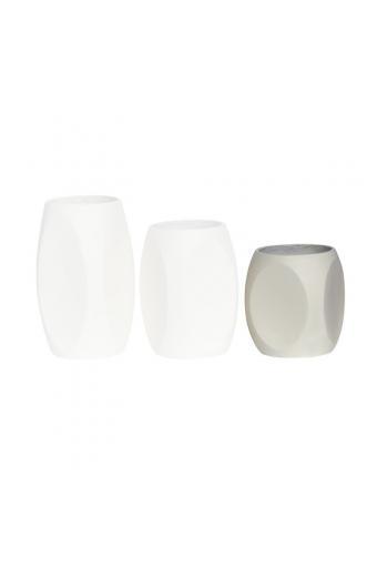 VASE-4 Βάζο Cement, Απόχρωση Beige Φ33x40cm - Φ33x40cm