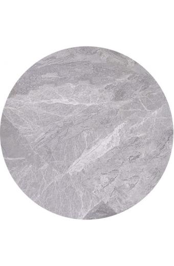 Επιφάνεια Μάρμαρο Sintered Stone, Απόχρωση Grey Marble (MDF για στήριξη βάσης) - Φ60cm/11mm