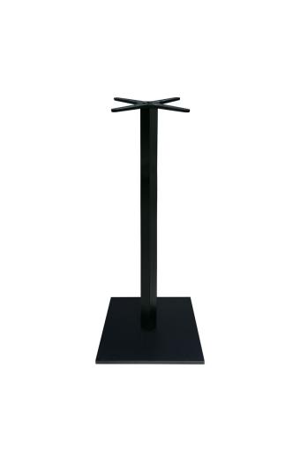 PRATO-W Βάση Τραπεζιού BAR 45x45cm H.93cm Μέταλλο Βαφή Μαύρο με Ρεγουλατόρο / 12,50Kg - 45x45 H.93cm