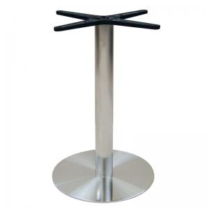 PLASMA βάση τραπεζιού Inox #201/11,70 Kg - Φ45 H.72cm