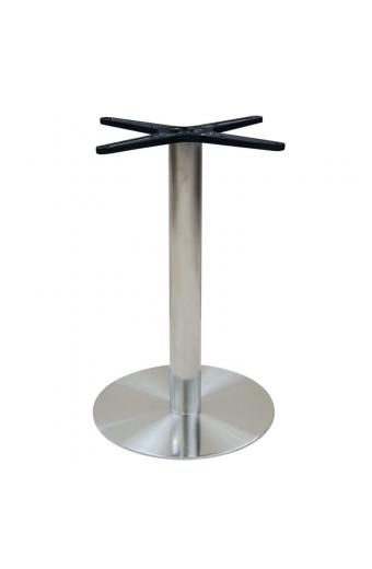 PLASMA βάση τραπεζιού Inox #201/11,70 Kg - Φ45 H.72cm