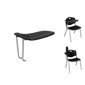 STUDY Εξάρτημα Θρανίο Μέταλλο Βαφή Silver, ΡΡ Μαύρο - 43x30x1cm