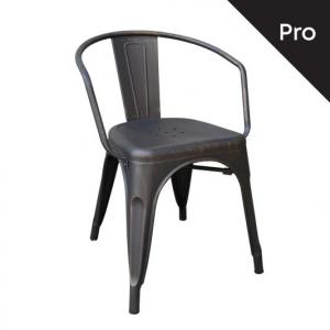 RELIX Πολυθρόνα-Pro, Μέταλλο Βαφή Antique Black