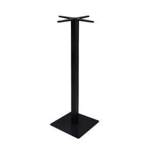 PRATO Βάση Τραπεζιού BAR 45x45cm H.108cm Μέταλλο Βαφή Μαύρο / 14,50Kg - 45x45 H.108cm