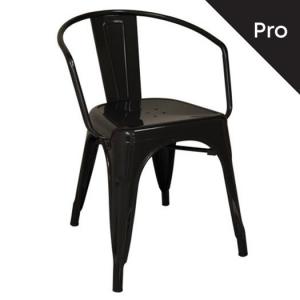 RELIX Πολυθρόνα-Pro, Μέταλλο Βαφή Μαύρο